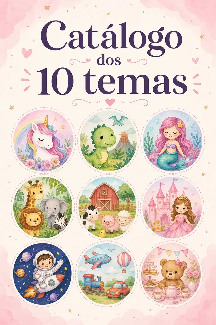Catálogo dos 10 temas